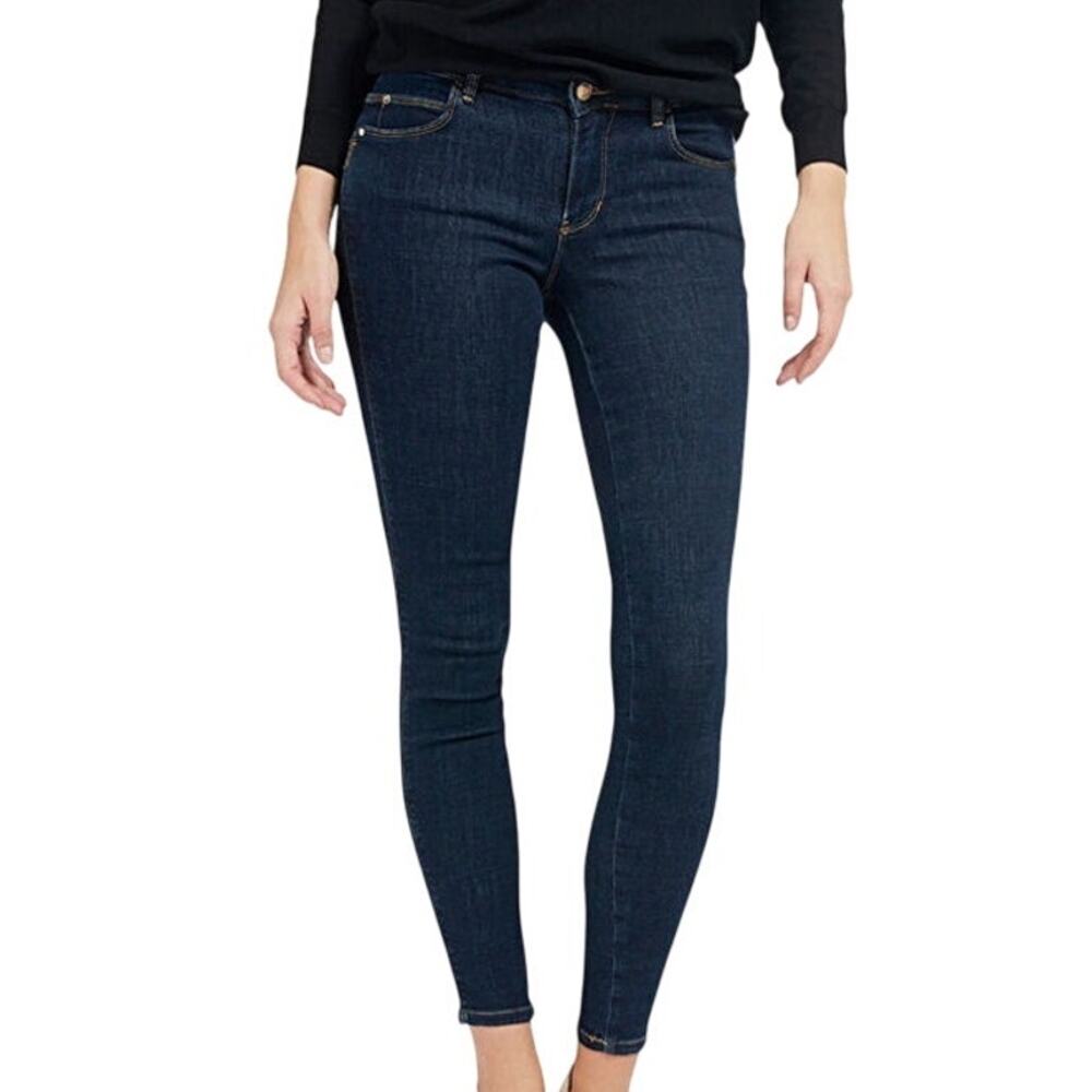 Guess Curve X Jeans Women's Size 27 Dark Blue Excellent Used Condition